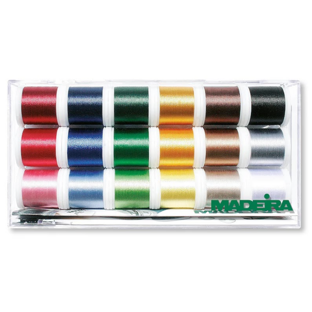 Coffret de fil à broder - 8 bobines