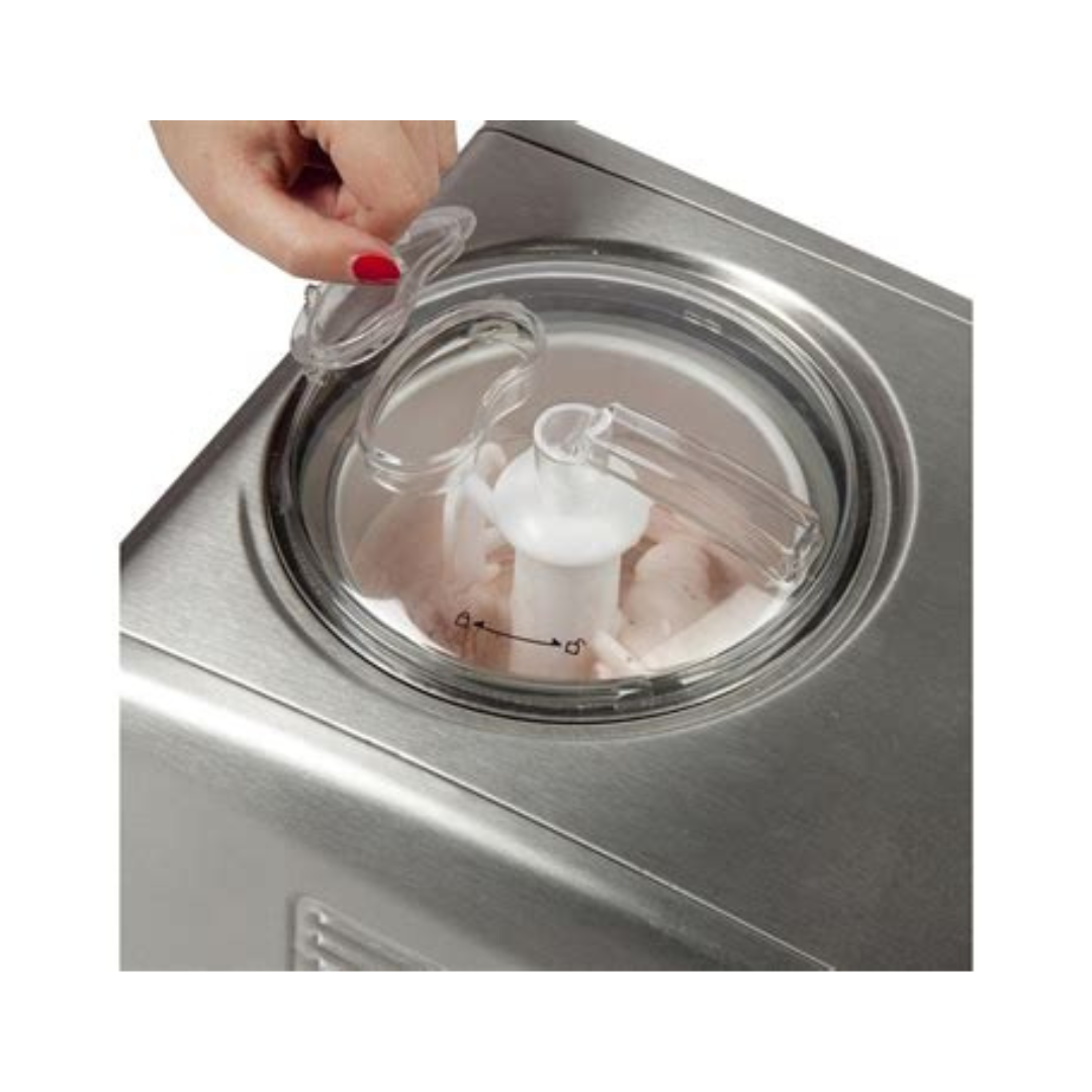 Turbine à glaces avec compresseur en Acier Inoxidable